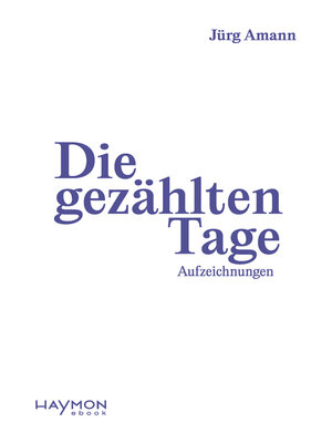 cover image of Die gezählten Tage
